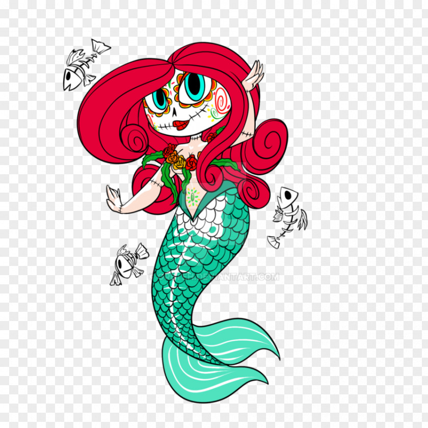 Mermaid Costume Design Clip Art PNG