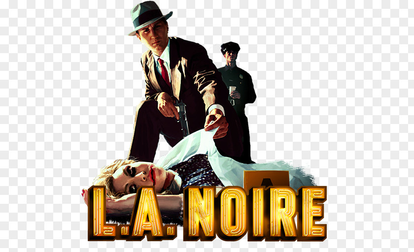 Noire L.A. Cole Phelps Murder Game PNG