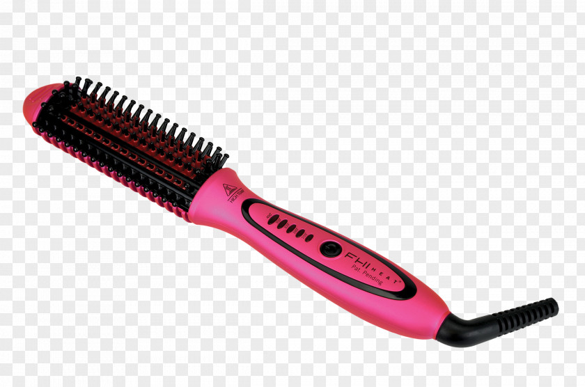 Tropical Pink Brush Heat PNG