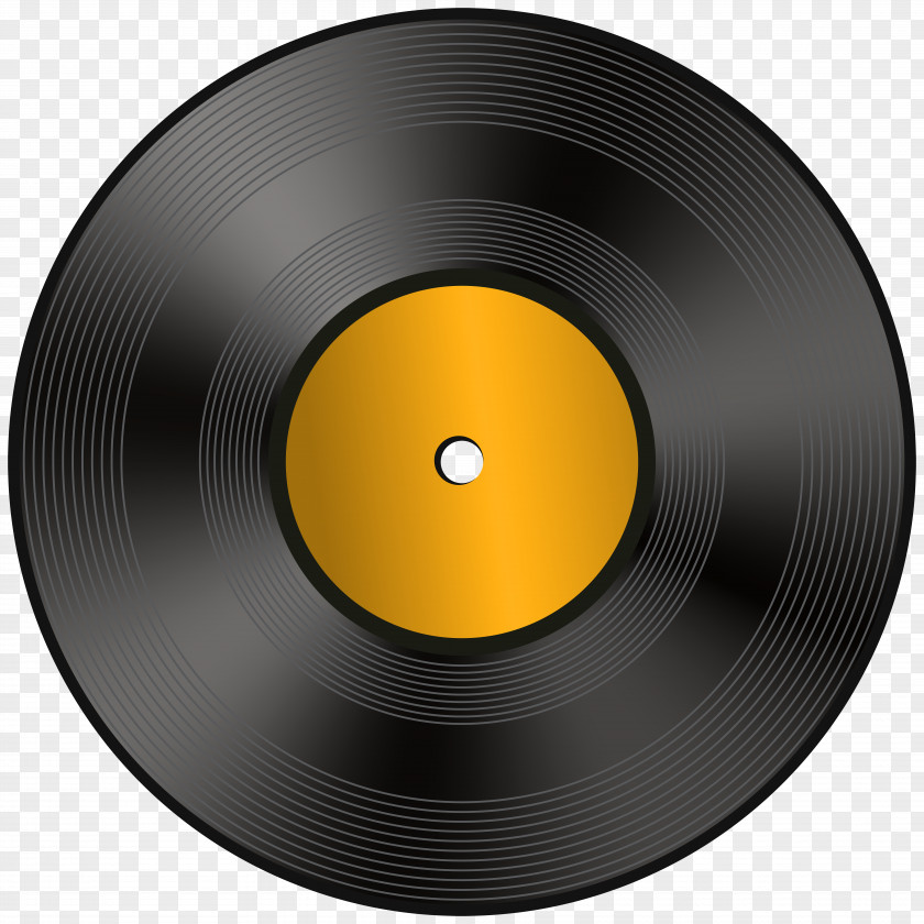 Vinyl Record Phonograph LP Clip Art PNG