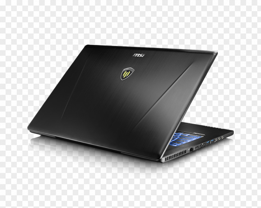 Laptop MSI WS72 GeForce Workstation PNG