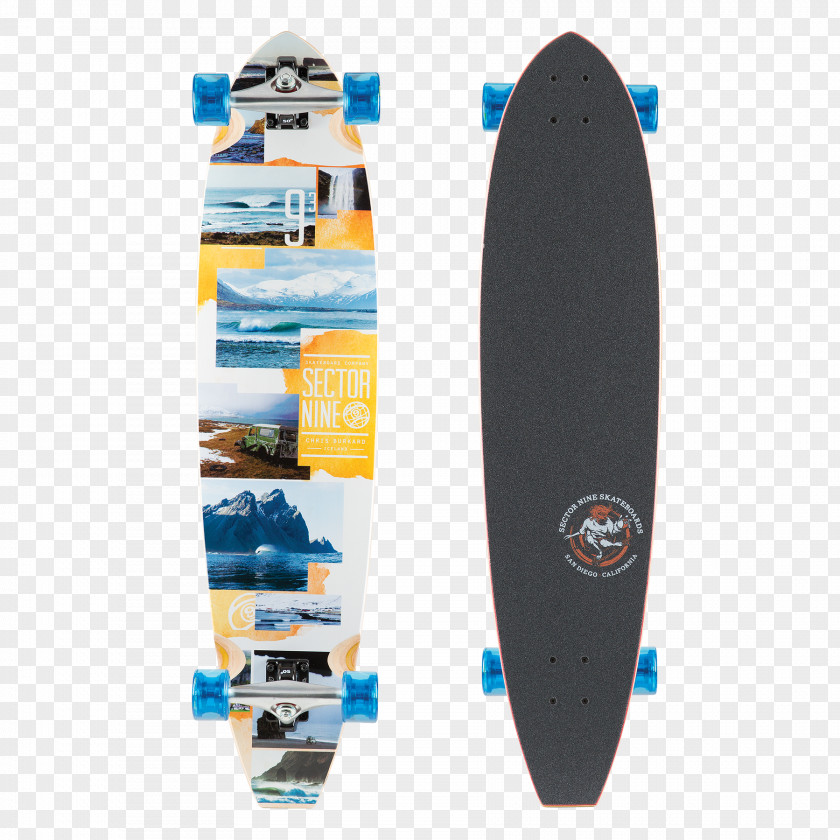 Voyager Sector 9 Longboard Skateboarding Surfing PNG