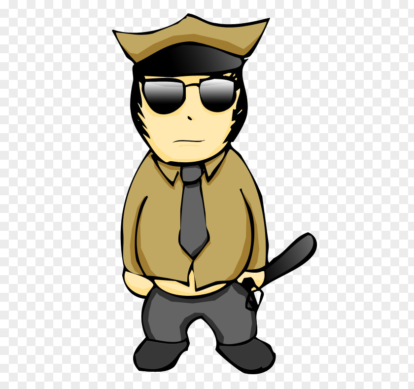 Animated Security Guard Clip Art Illustration Boy Animal Character PNG