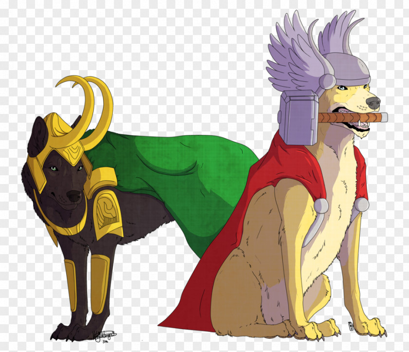 Dog Loki Thor Wolves PNG