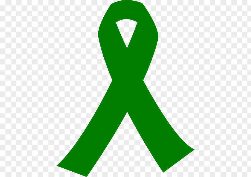 Green Rebbon Awareness Ribbon Cancer PNG