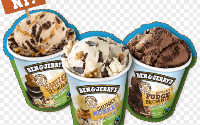 Ice Cream Milk Substitute Ben & Jerry's Dairy Products PNG