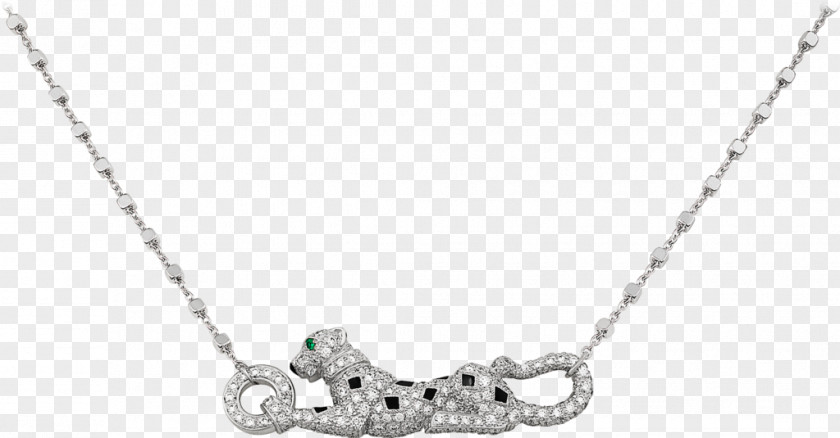 Jewellery Cartier Leopard Necklace Locket PNG