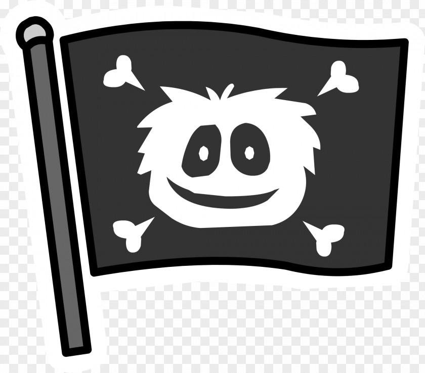 Pin Club Penguin Jolly Roger Flag Piracy PNG
