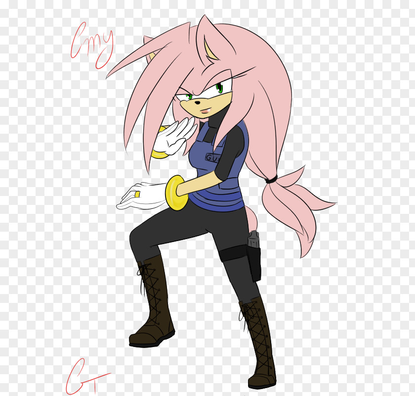 Sonic The Hedgehog Amy Rose Shadow Art PNG