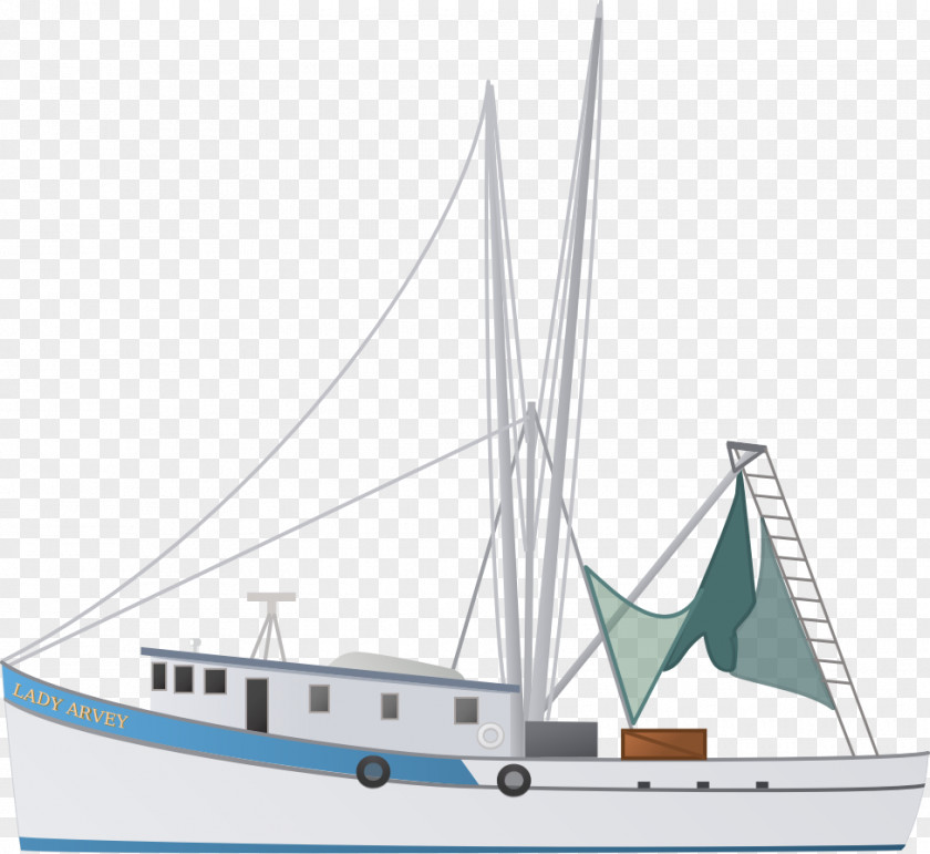 Yacht Boat Fishing Vessel Shrimp Fishery Clip Art PNG