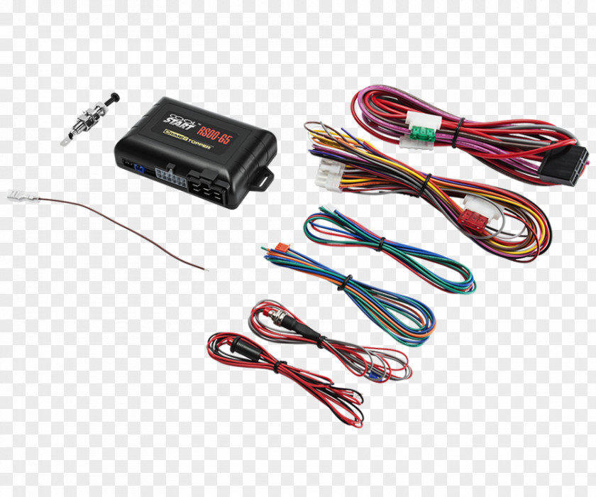 Car Electrical Cable Remote Starter Wiring Diagram Keyless System PNG
