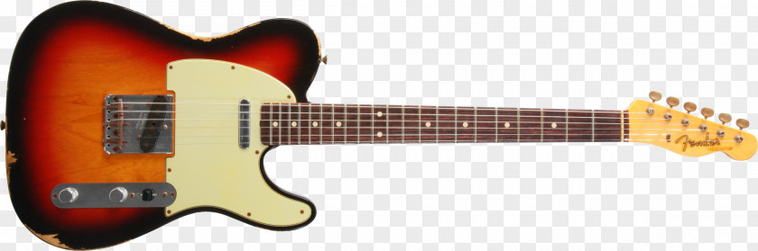 Guitar Fender Telecaster Custom Sunburst Shop PNG