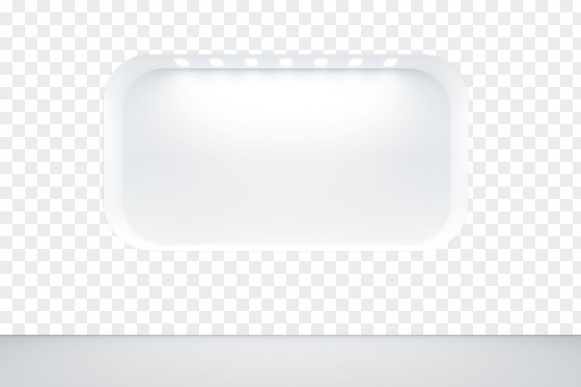 Hand Painted White Light Window Rectangle Pattern PNG