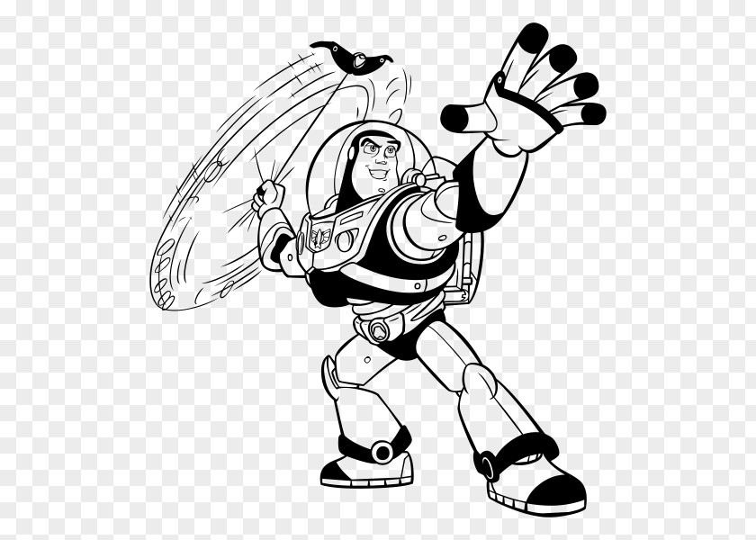 Toy Story Buzz Lightyear Drawing Line Art /m/02csf Clip PNG
