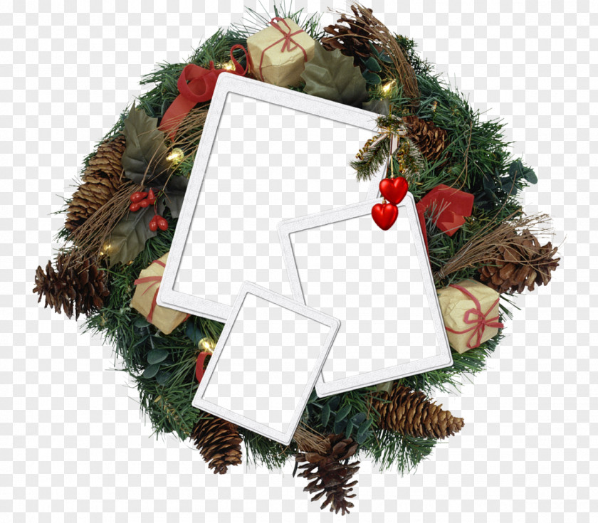 Winter Christmas Decoration Garland Advent PNG