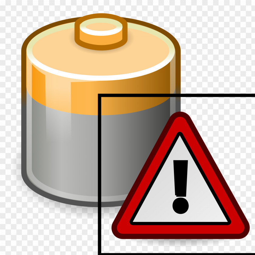 Caution Battery Charger Lithium-ion Clip Art PNG