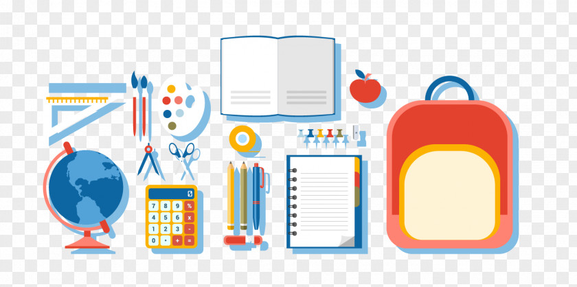 Creative Learning Tools School Supplies Royalty-free Illustration PNG