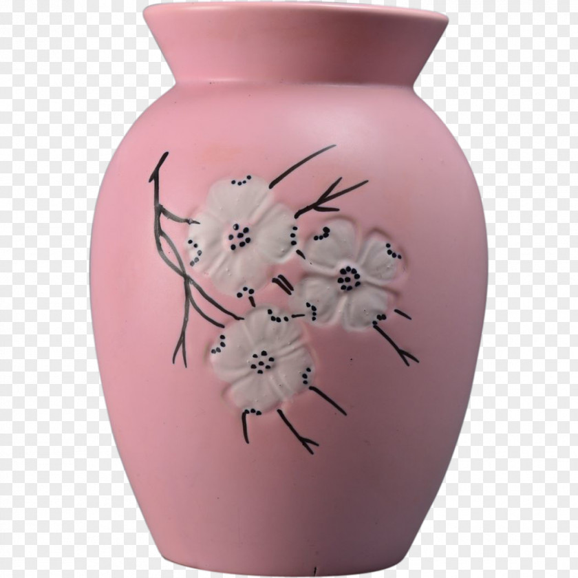 Flower Vase Decoration Simulation Ceramic McCoy Pottery Urn PNG