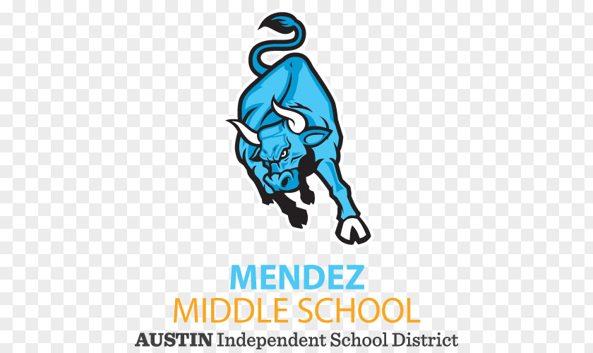 Austin Independent School District Mendez Middle Logo Graphic Design PNG