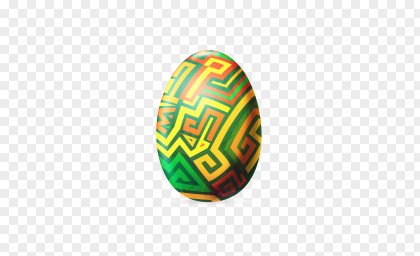 Easter Egg Yellow PNG