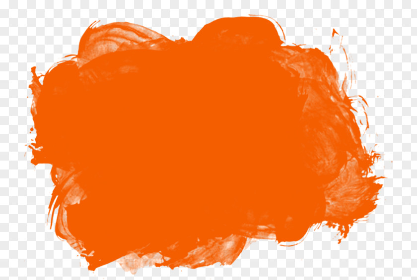 Orange Colour Fog Color Overlay PNG