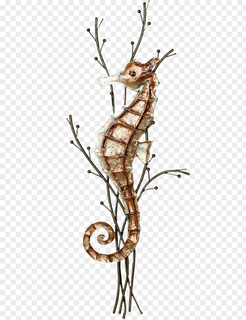 Art Big-belly Seahorse Handicraft Metal PNG