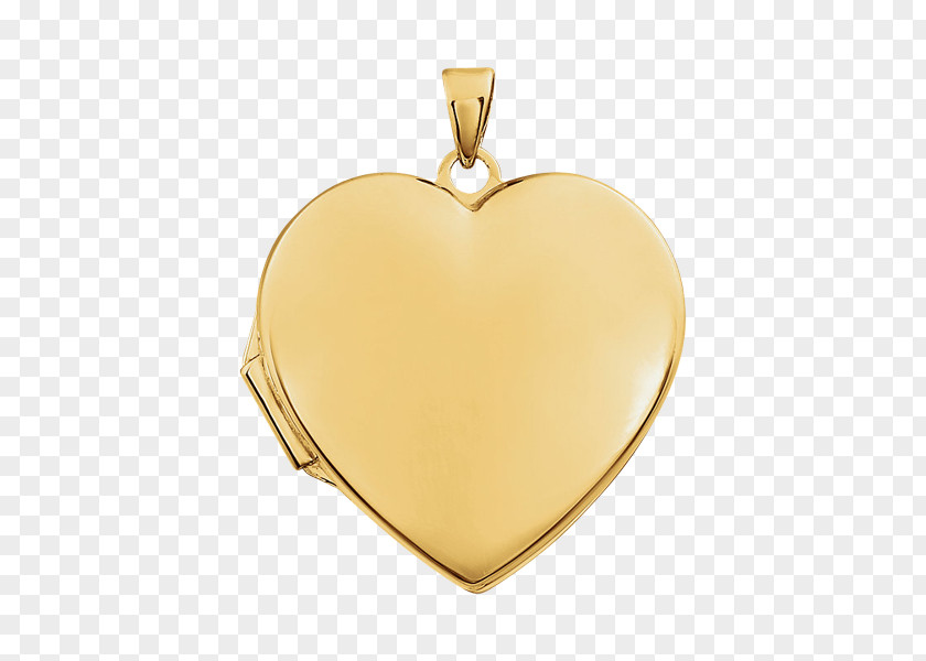 Heart Locket Necklace Colored Gold Jewellery PNG