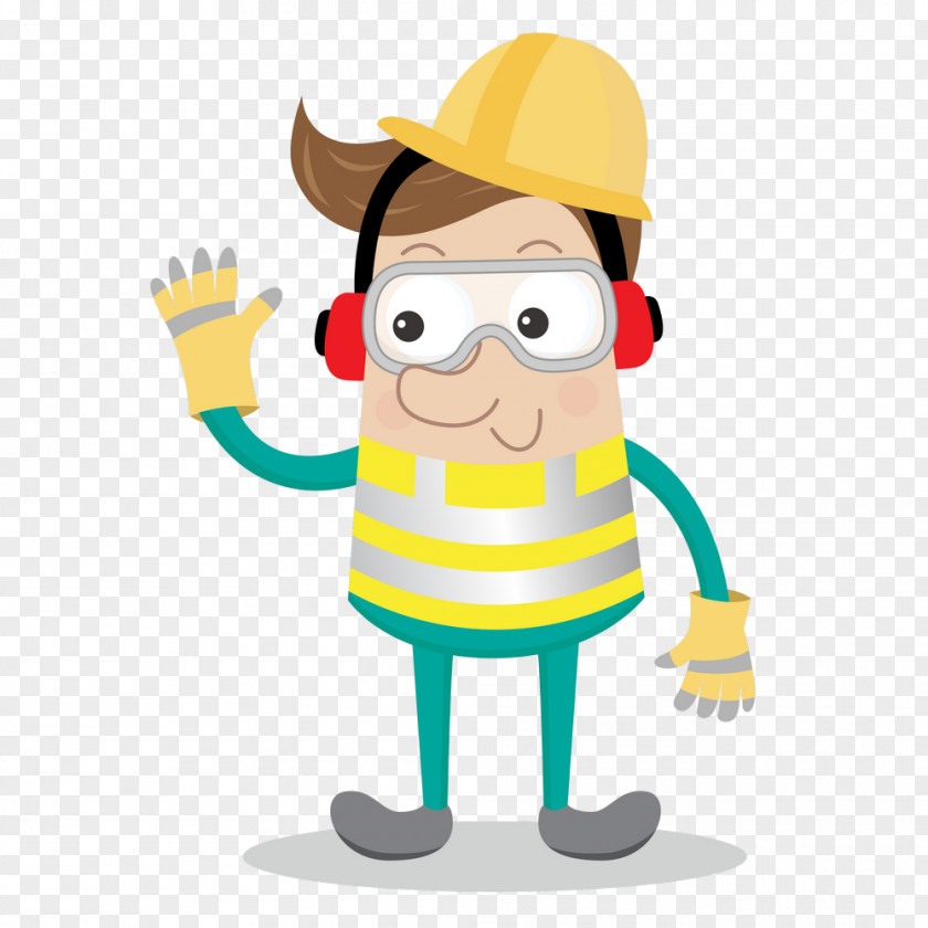 Safety Cartoon Personal Protective Equipment Occupational And Health Clip Art PNG