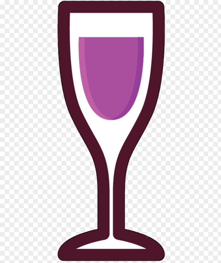 Wine Glass Champagne Clip Art Product Design Purple PNG
