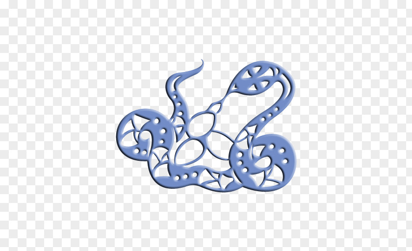 Blue Snake Paper Cutting Chinese Zodiac Astrology Astrological Sign PNG