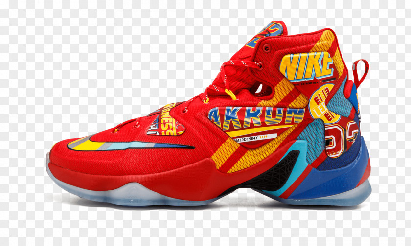 Nike Sports Shoes LeBron 13 Doernbecher Basketball Shoe PNG