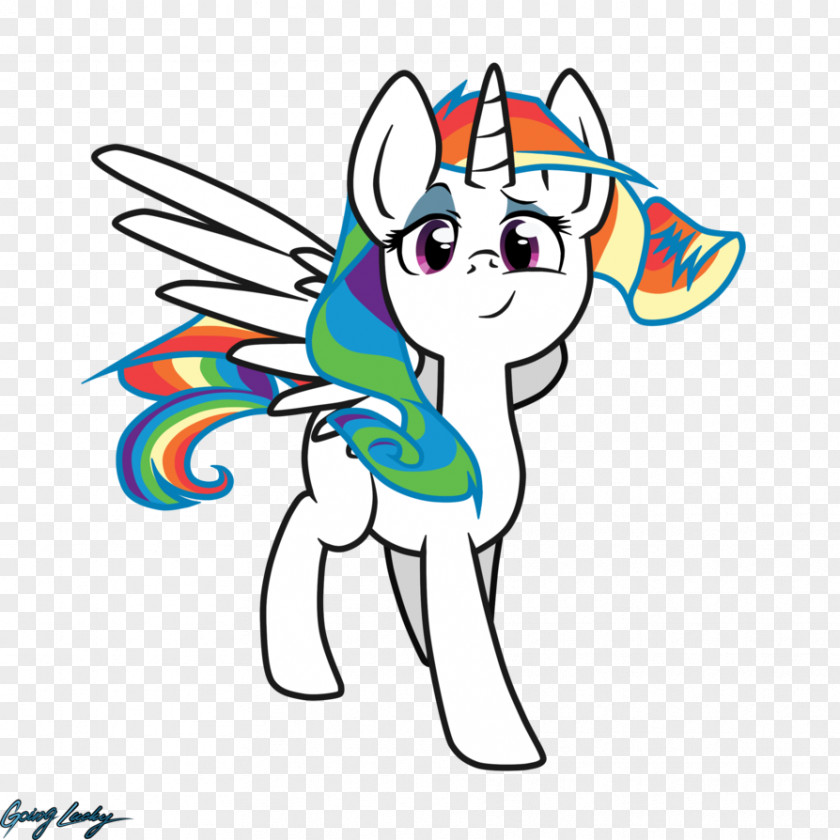 Rainbow Princess Cat Drawing Line Art Clip PNG