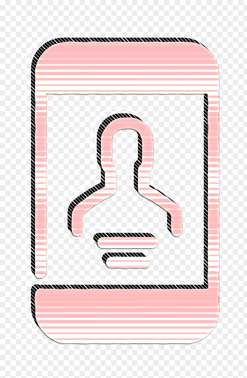 Thumb Hand Business Set Icon Smartphone PNG