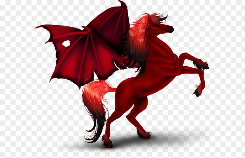 Dragon Horse Muscle Demon PNG