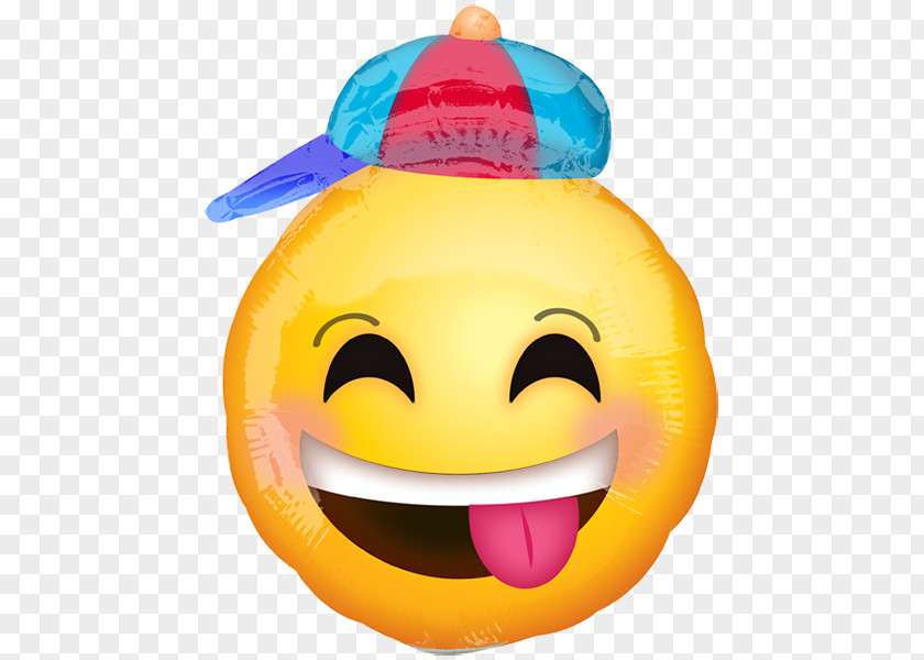 Emoji Balloon Party Emoticon Birthday PNG