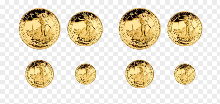 Gold Coin Royal Mint PNG