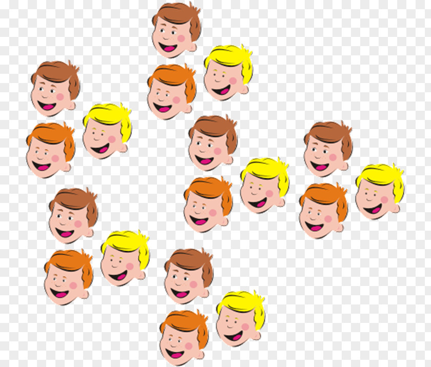 Group Of Objects Smile Emoticon Human Behavior Laughter Clip Art PNG