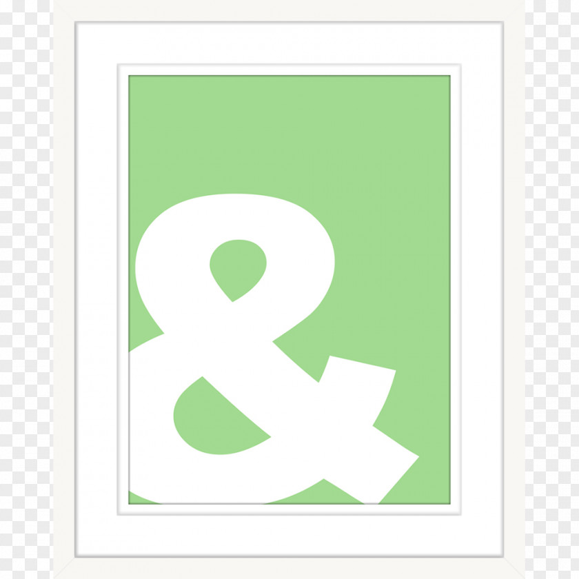 Leaf Logo Green Number Brand Picture Frames PNG