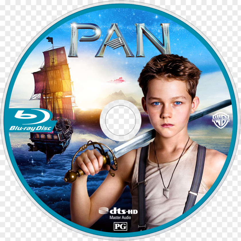Pan 2015 Levi Miller Blu-ray Disc Compact DVD Film PNG