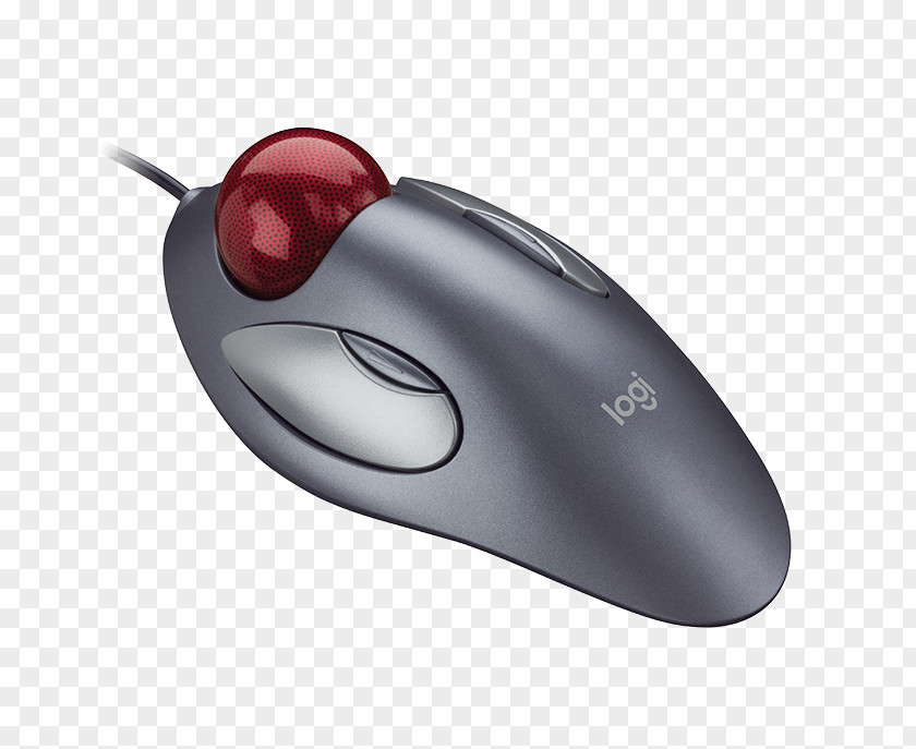 Pc Mouse Computer Trackball Logitech USB PNG