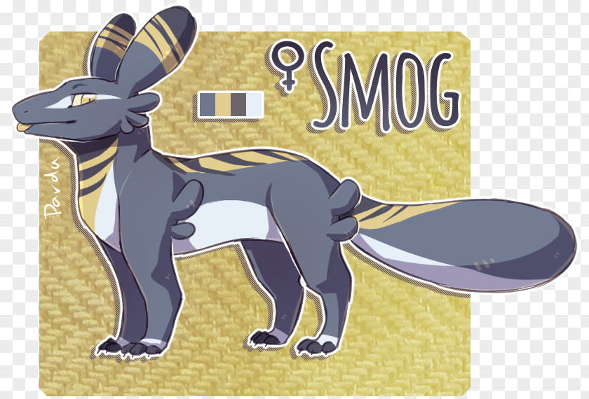 Smog Dog Horse Cartoon Mammal PNG