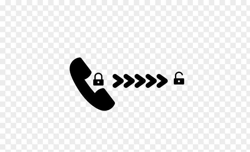 Unlock Icon Mobile Phones Telephone Call Handset PNG