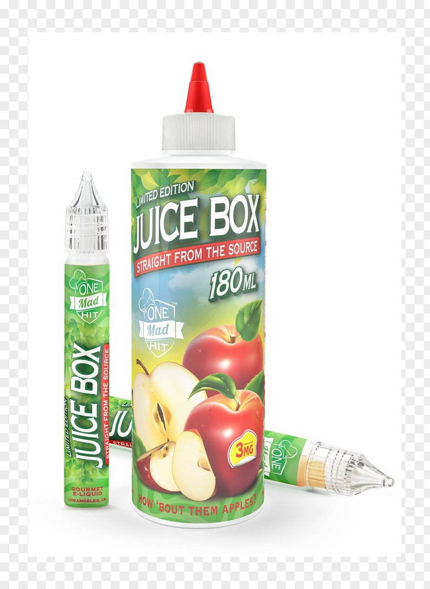 Juice Juicebox Electronic Cigarette Aerosol And Liquid PNG