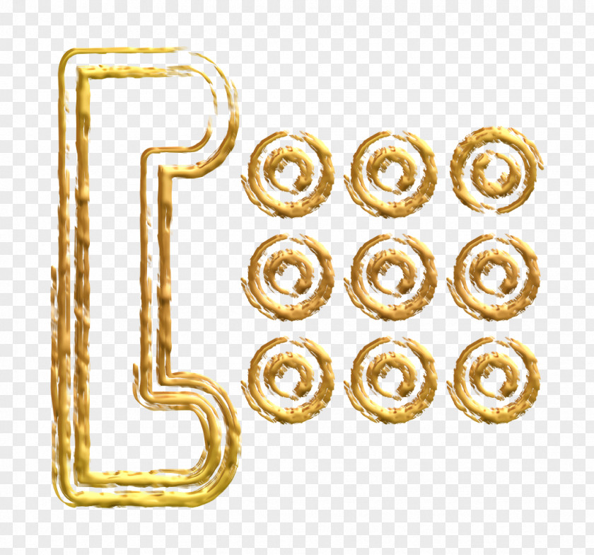 Number Metal Call Icon Productivity Shape PNG