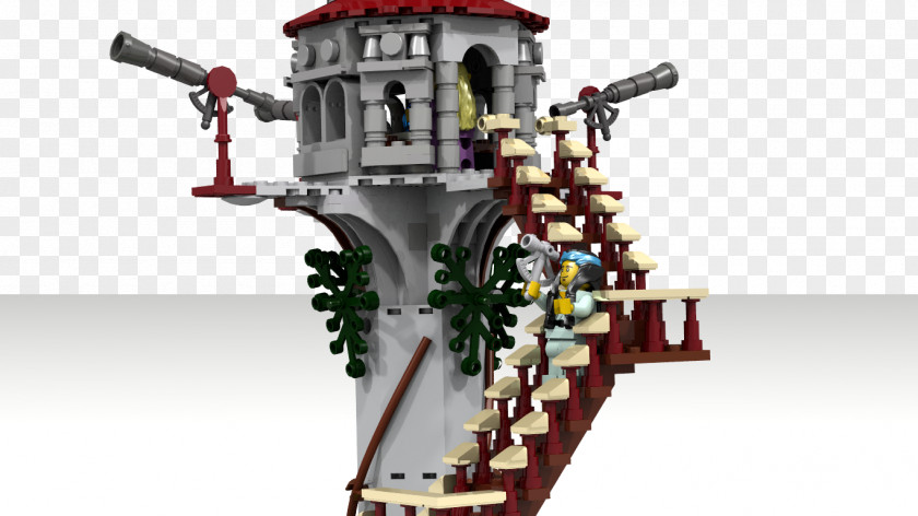 Onion Dome Lego Telescope High Elf Observatory Image PNG