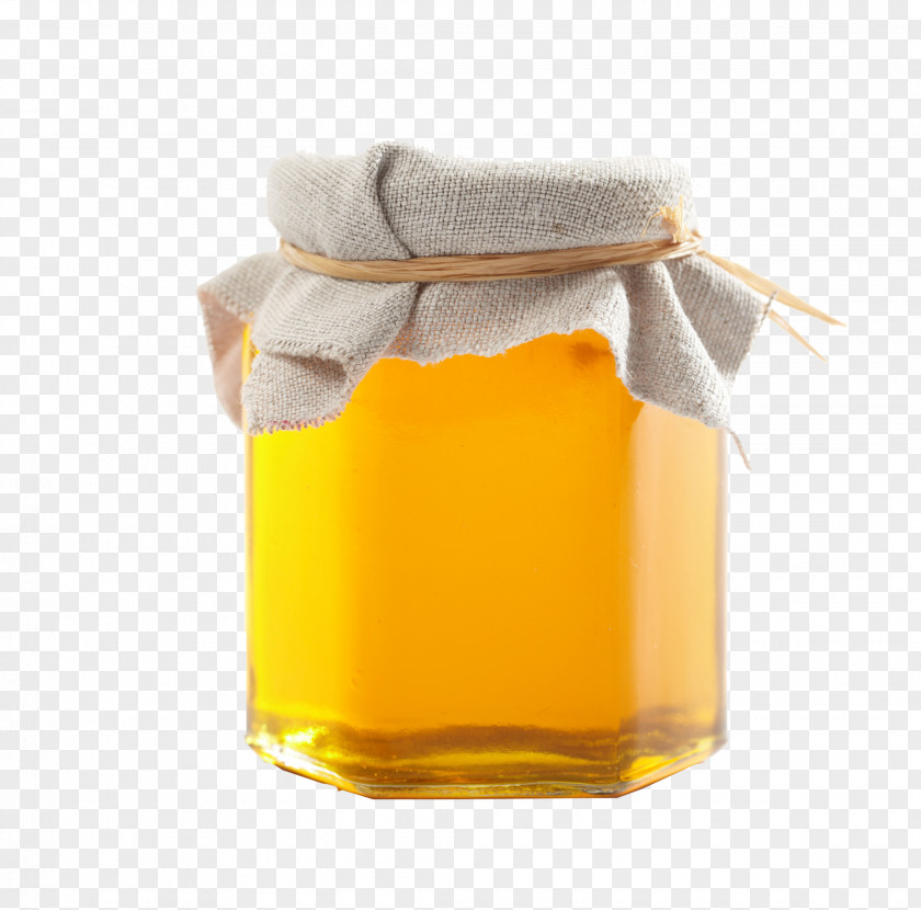 Bee Honey Glass Honeycomb PNG