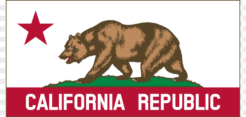 California Cliparts Grizzly Bear Republic Flag Of PNG