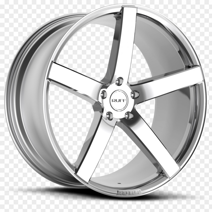 Chrome Car Custom Wheel Rim Tire PNG