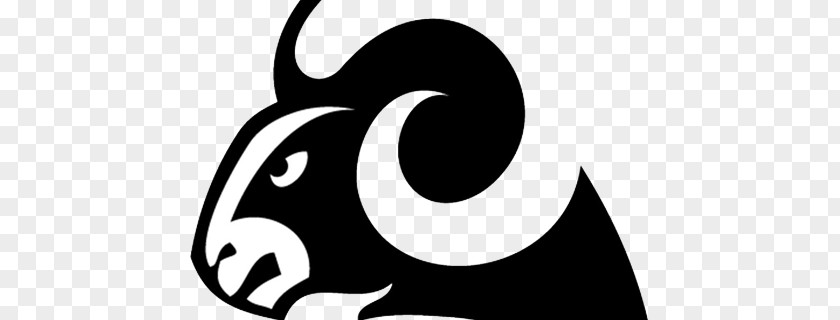 Design Romanov Sheep Logo Black PNG