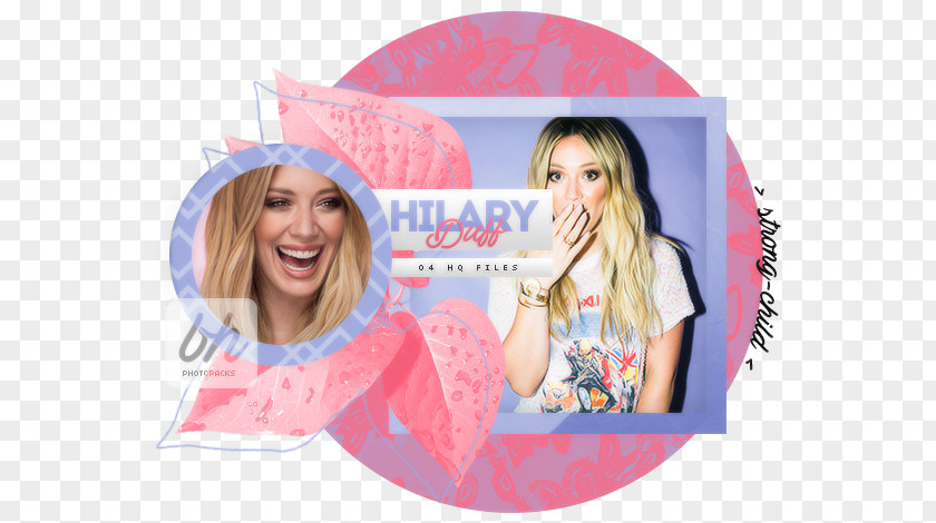 Hilary Duff Party Hat Pink M Clothing Accessories PNG